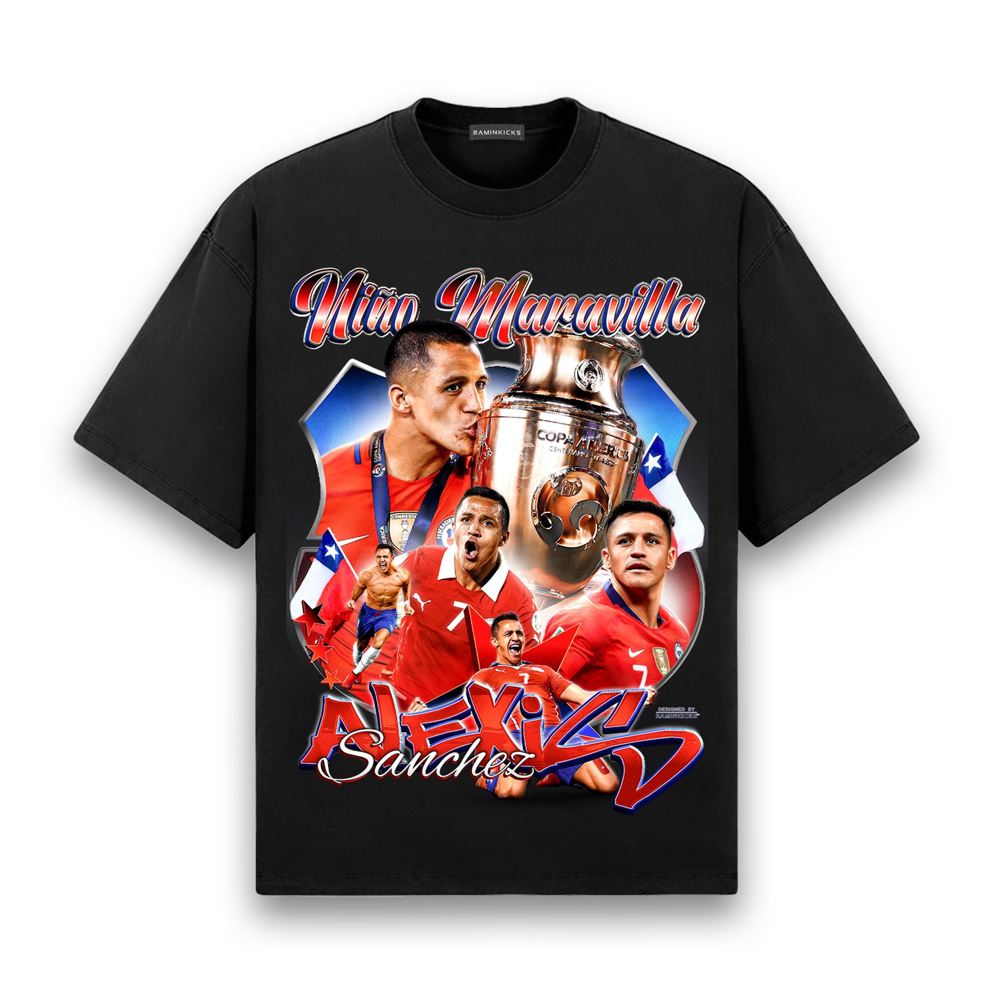 ALEXIS SANCHEZ (CHILE) "T-SHIRT"