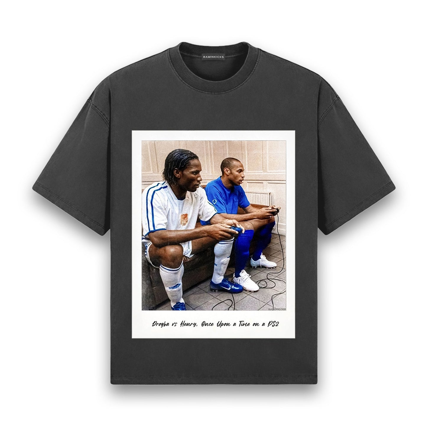 DROGBA x HENRY POLAROID (2005) "T-SHIRT"