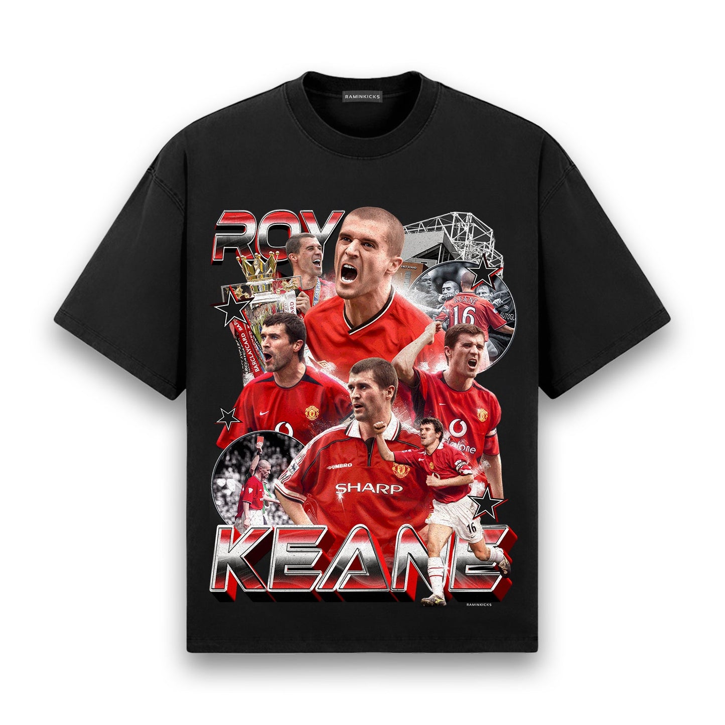 ROY KEANE (MANCHESTER) "T-SHIRT"