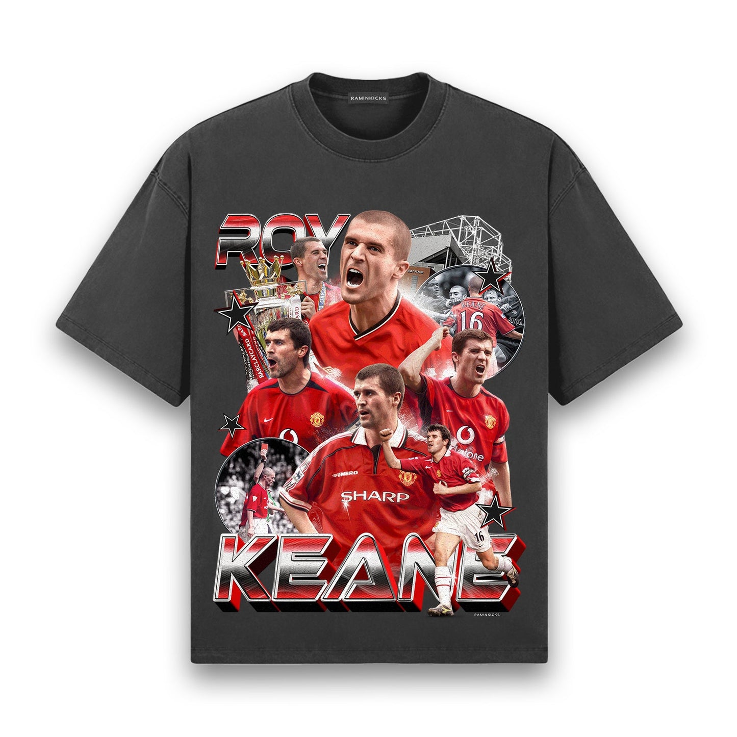 ROY KEANE (MANCHESTER) "T-SHIRT"