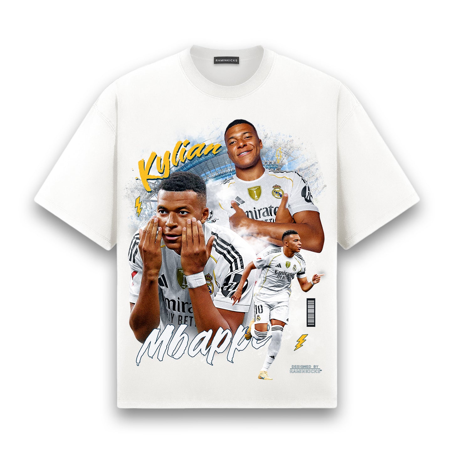 KYLIAN MBAPPE "REAL MADRID" T-SHIRT"
