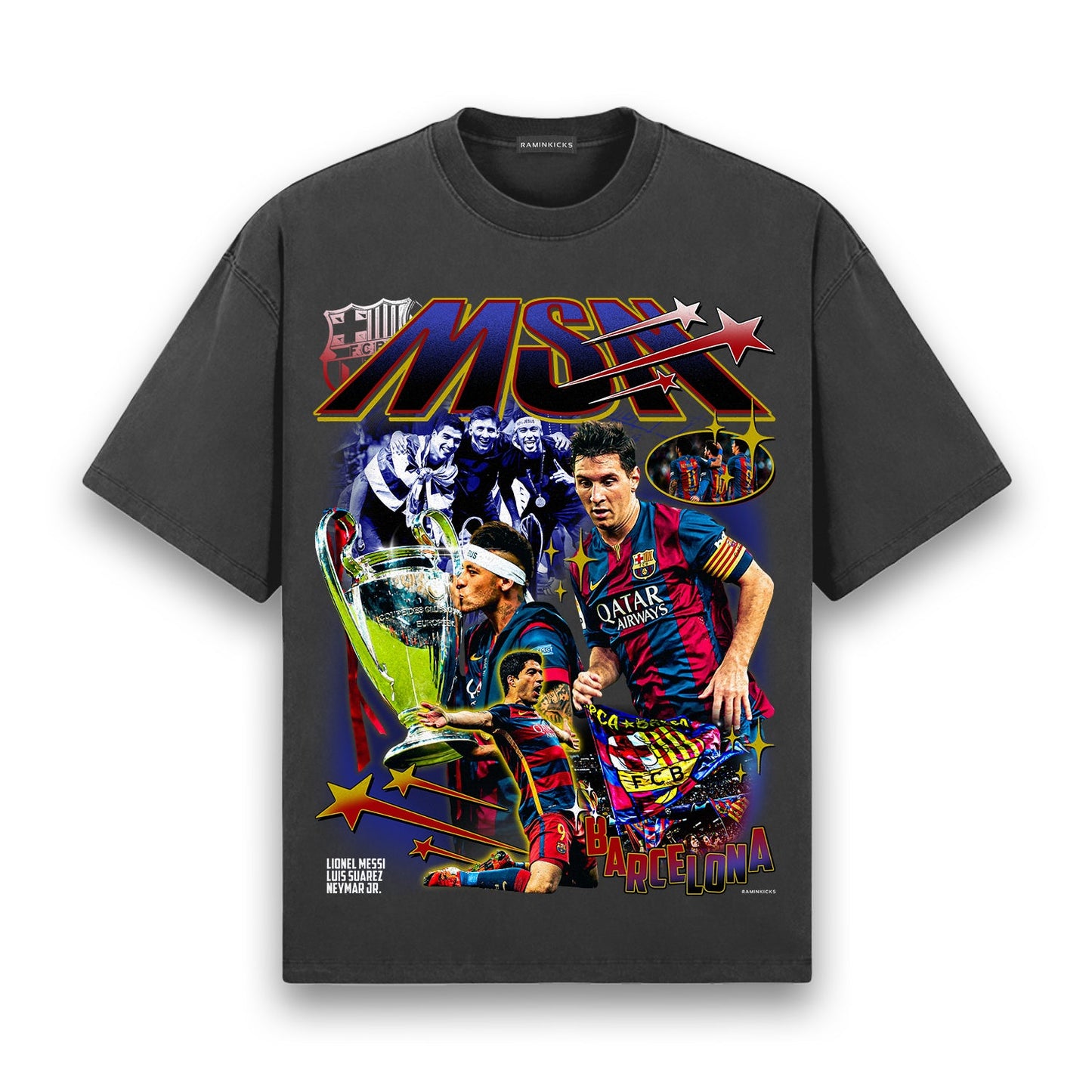 MESSI, SUAREZ, NEYMAR "T-SHIRT"