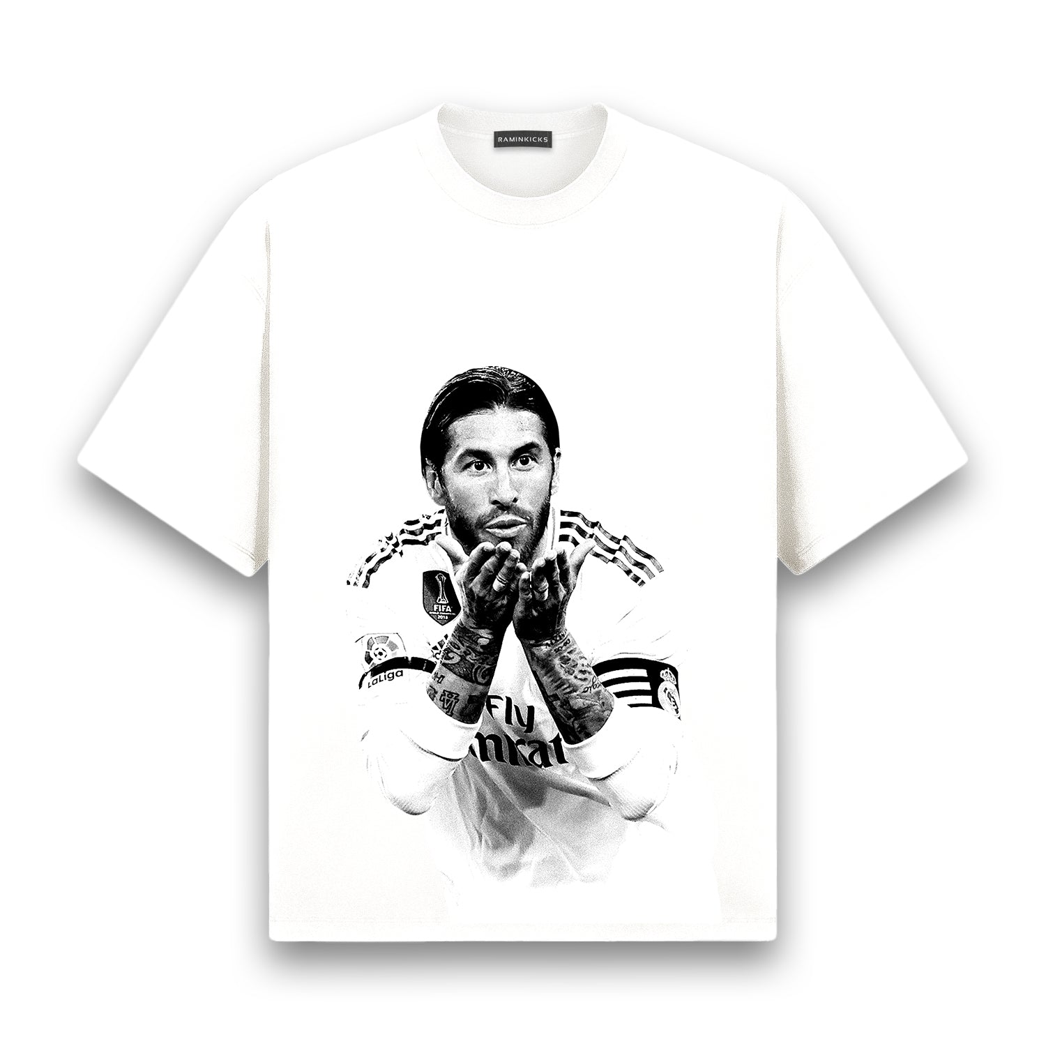 【ramos】 ⛔️SOLD⛔️ Real Madrid 2013-14 Home SERGIO RAMOS #4 Size