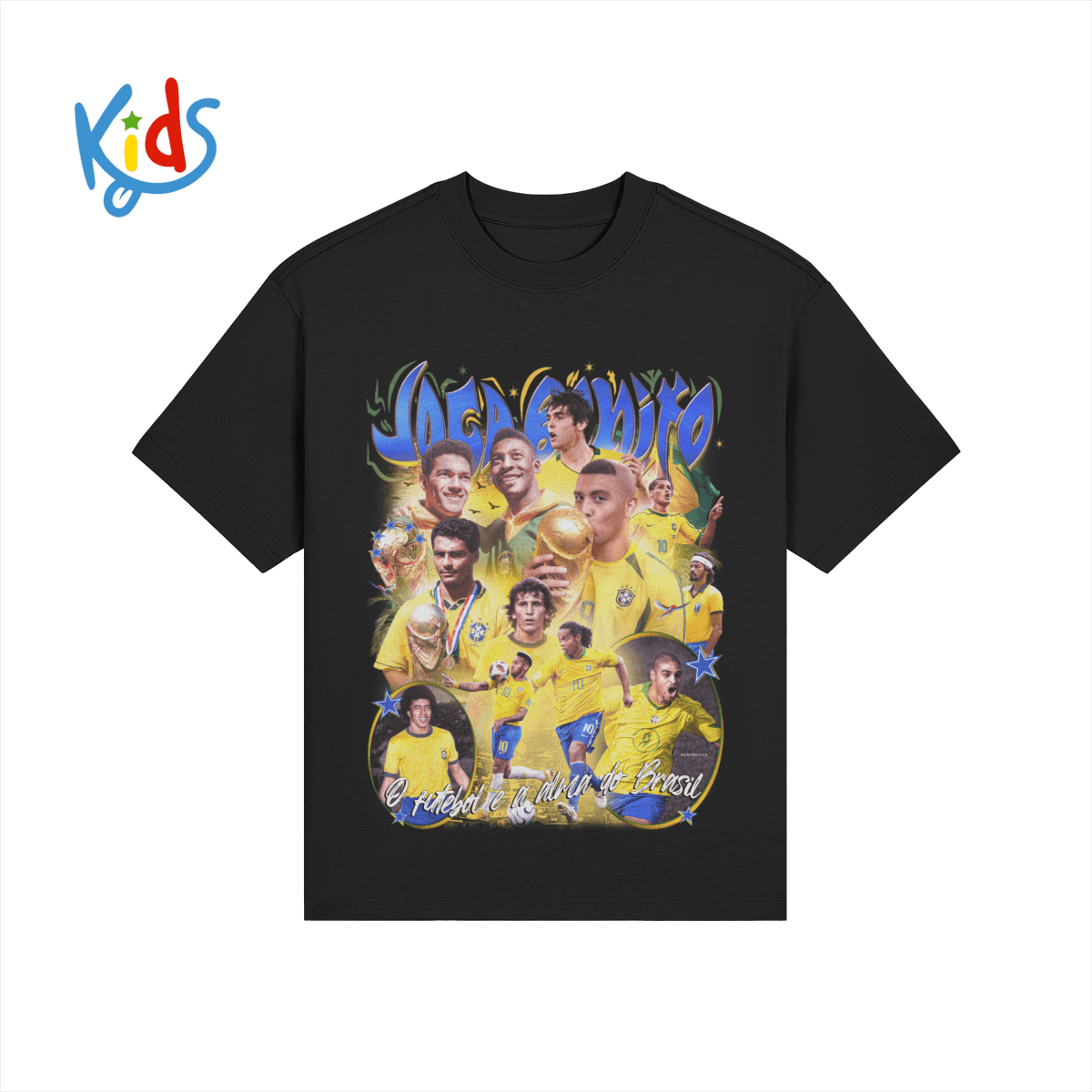 Joga Bonito Kids Tee - Retro Football Streetwear – RAMINKICKS