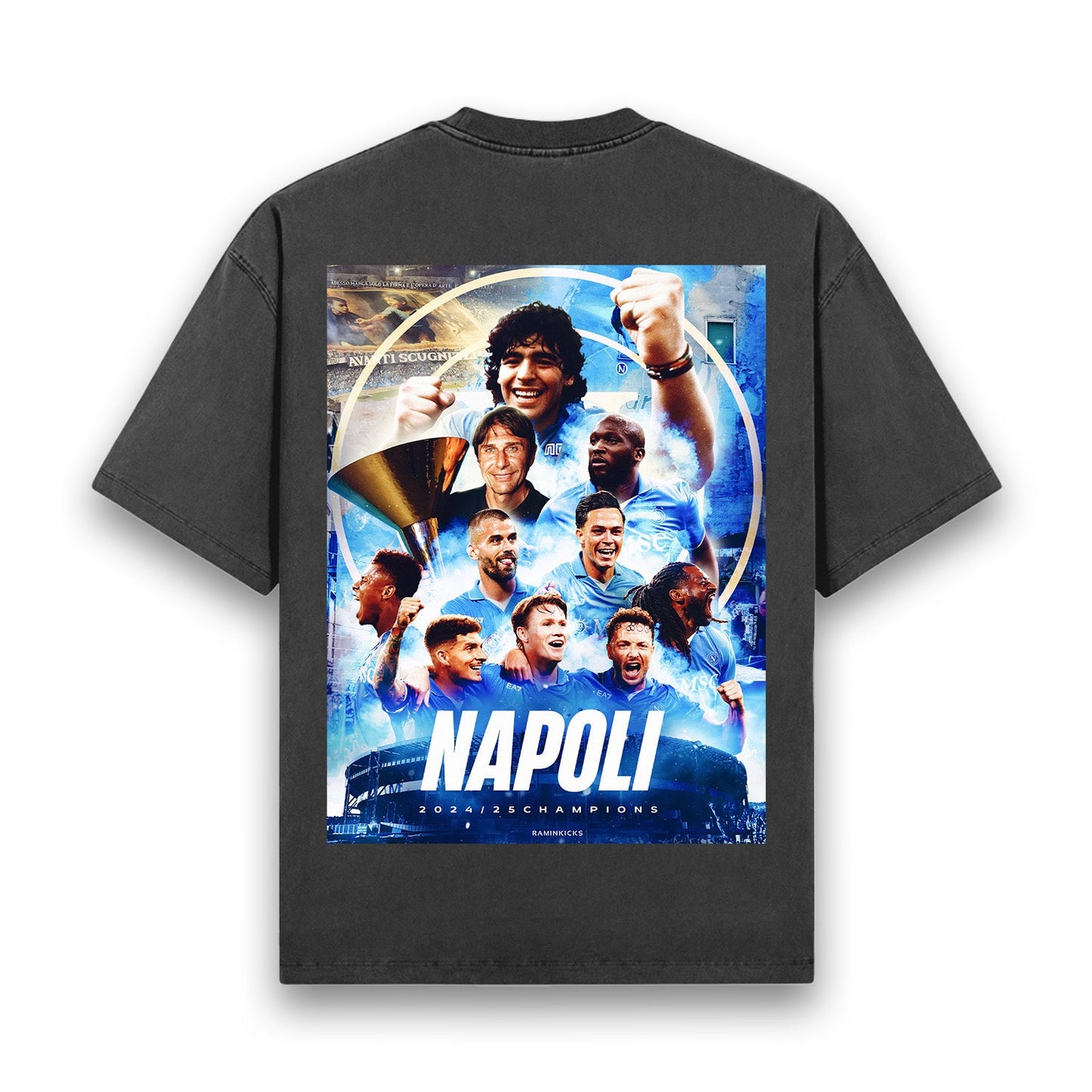 THE ULTIMATE NAPOLI (WITH BACKPRINT) "T-SHIRT"