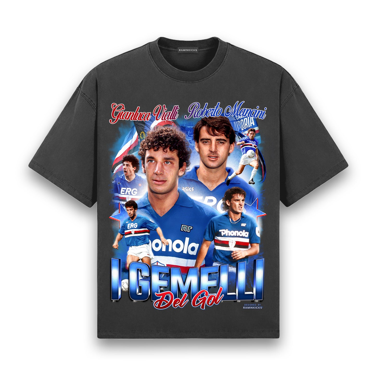 VIALLI x MANCINI (SAMPDORIA) "T-SHIRT"