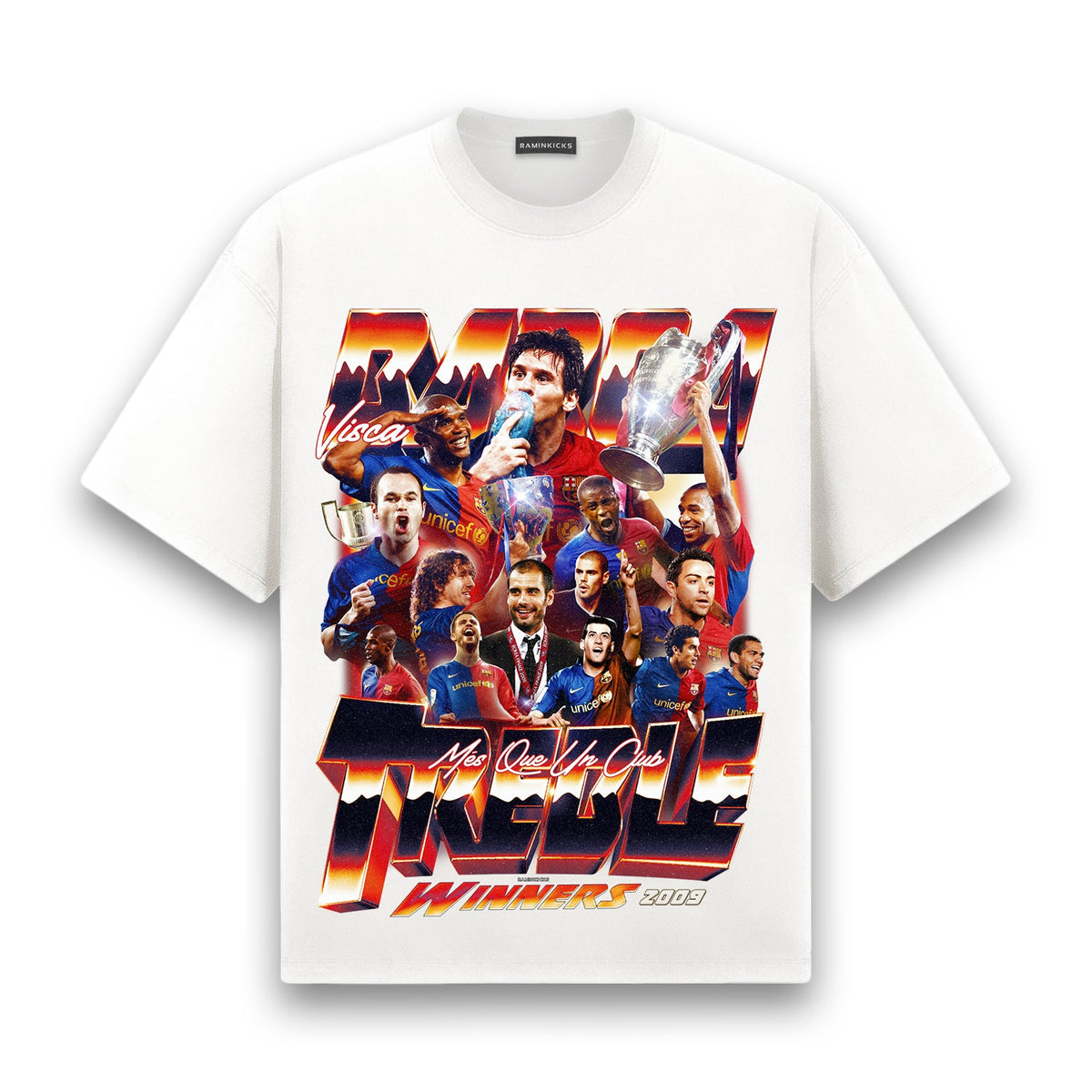 Visca Barca Treble T-Shirt product photo