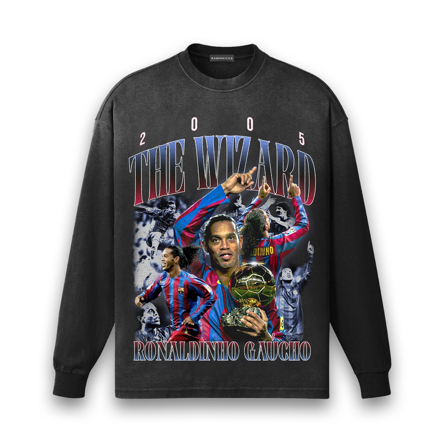Ronaldinho Gaucho Longsleeve Jersey - 2005 Edition – RAMINKICKS