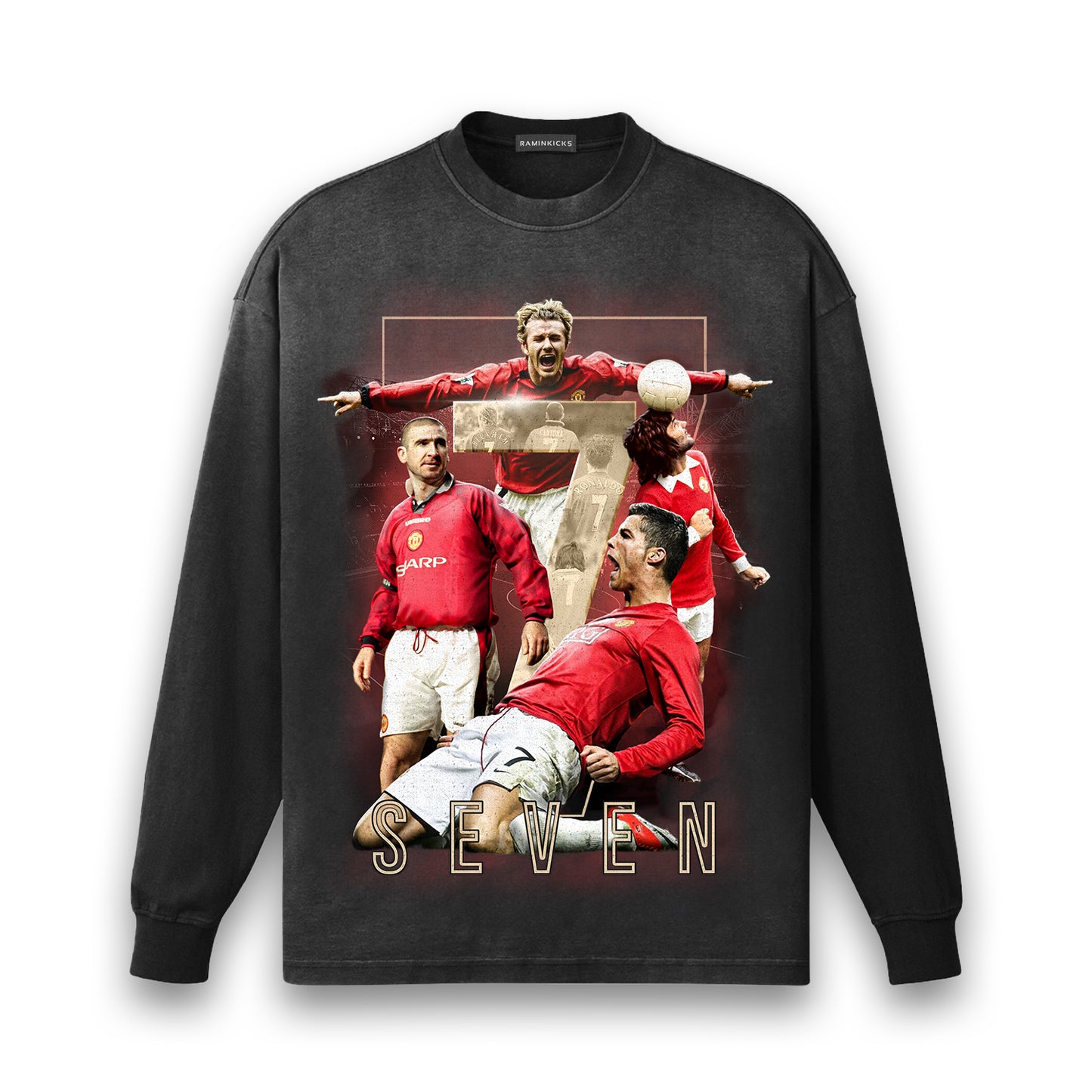 SEVEN - MANCHESTER UNITED "LONGSLEEVE"