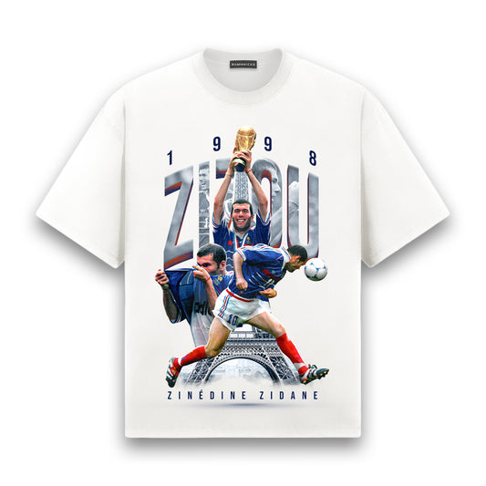 ZINÉDINE ZIDANE (1998) "T-SHIRT"