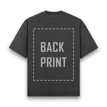 CUSTOM BACK PRINT "T-SHIRT"