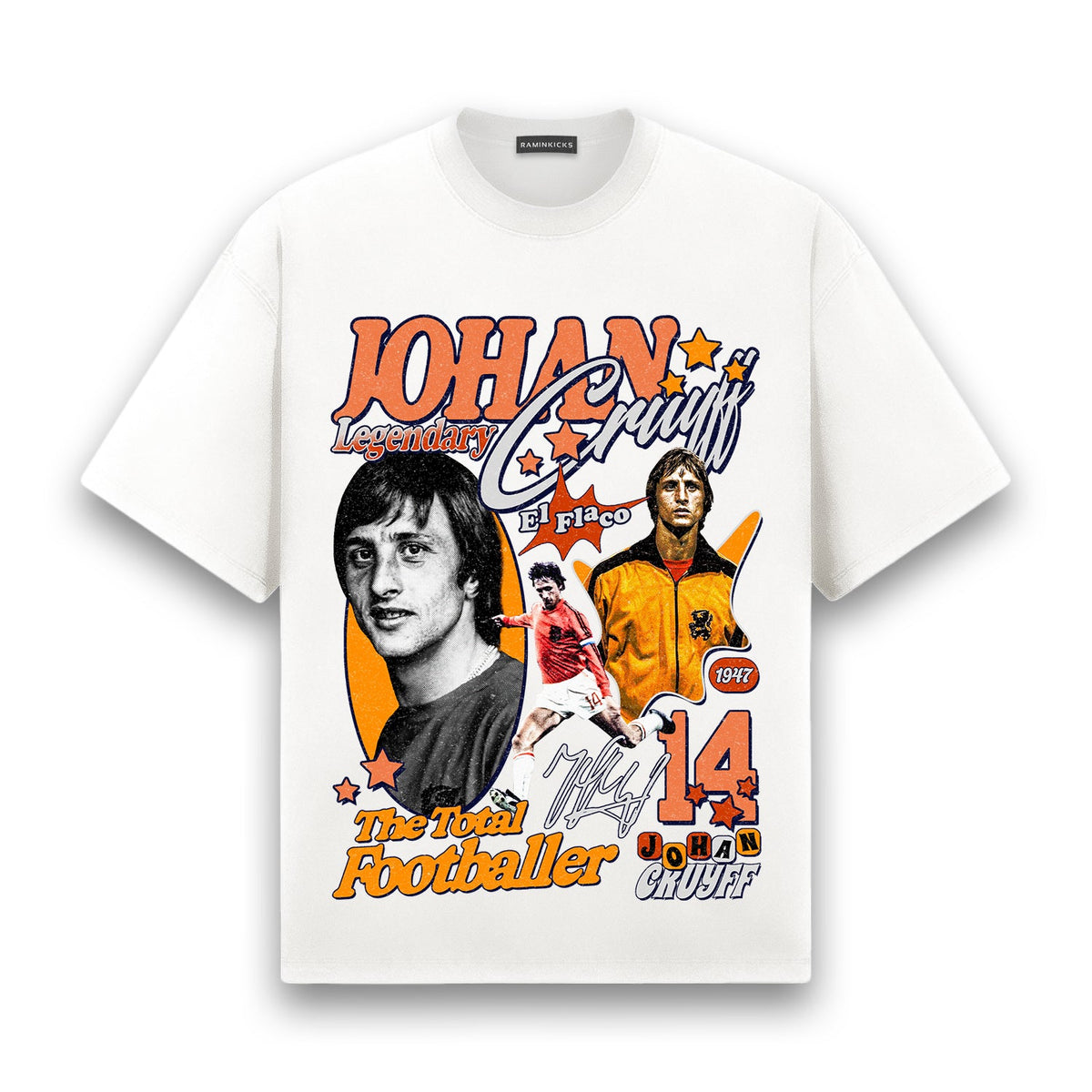Johan Cruyff T-Shirt - Classic Sportswear | Ramin Kicks – RAMINKICKS
