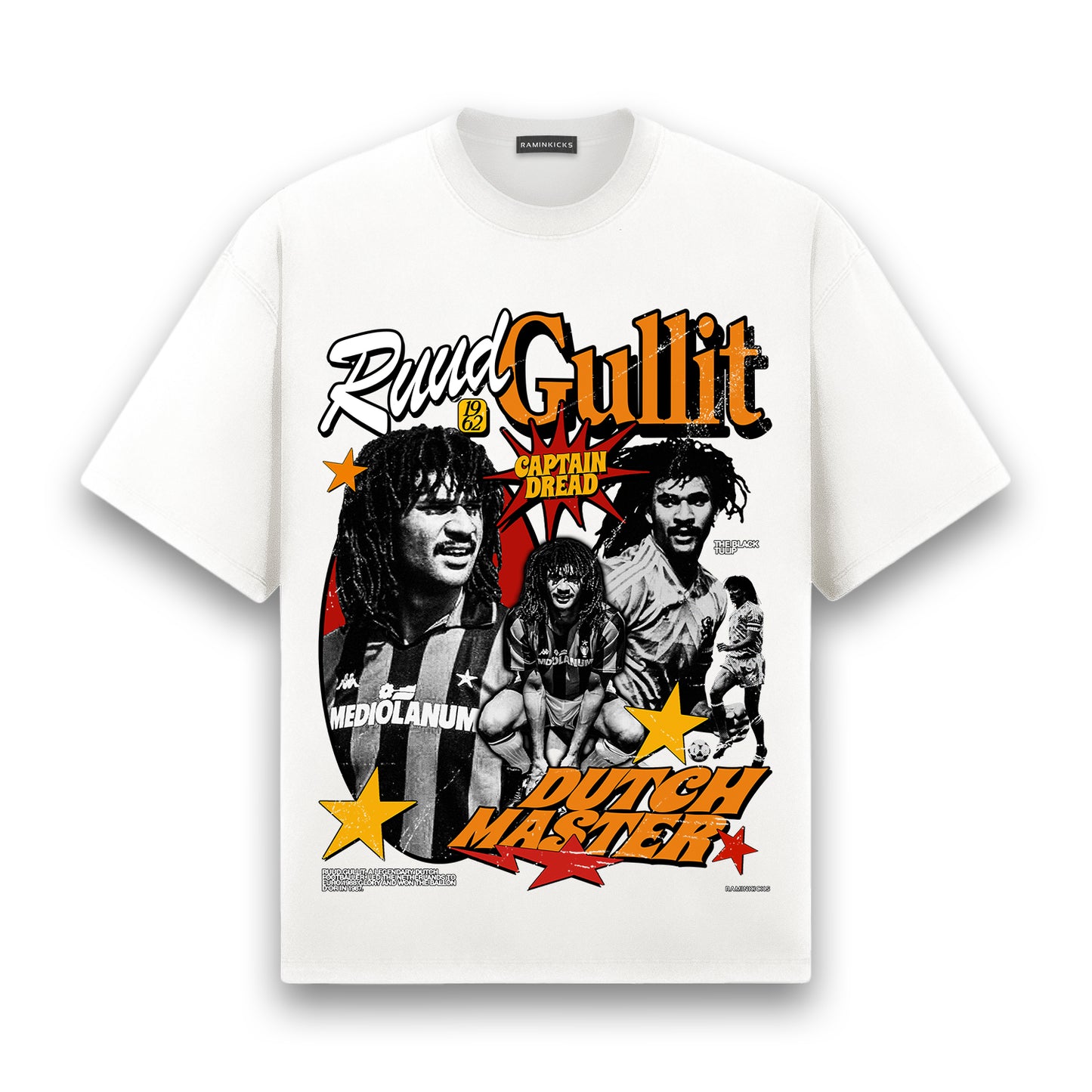 RUUD GULLIT (AC MILAN) "T-SHIRT"