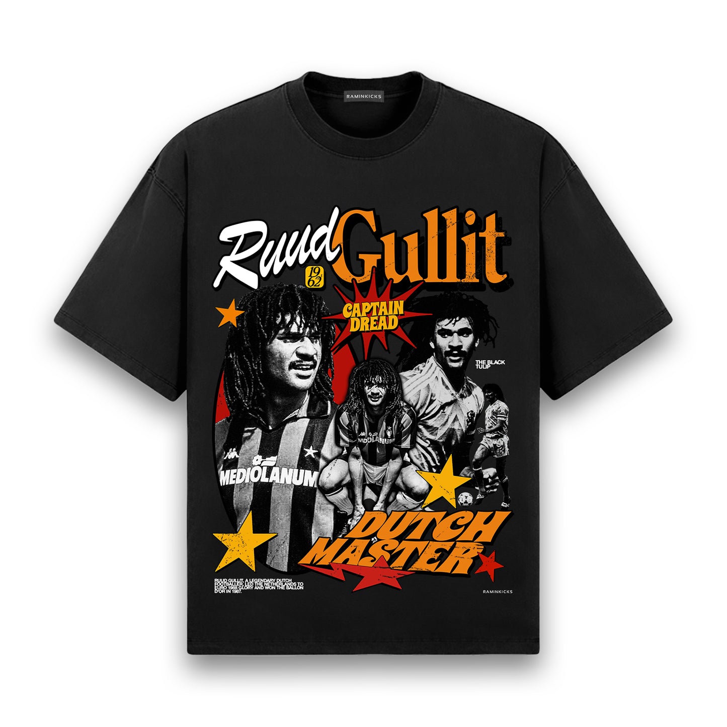 RUUD GULLIT (AC MILAN) "T-SHIRT"