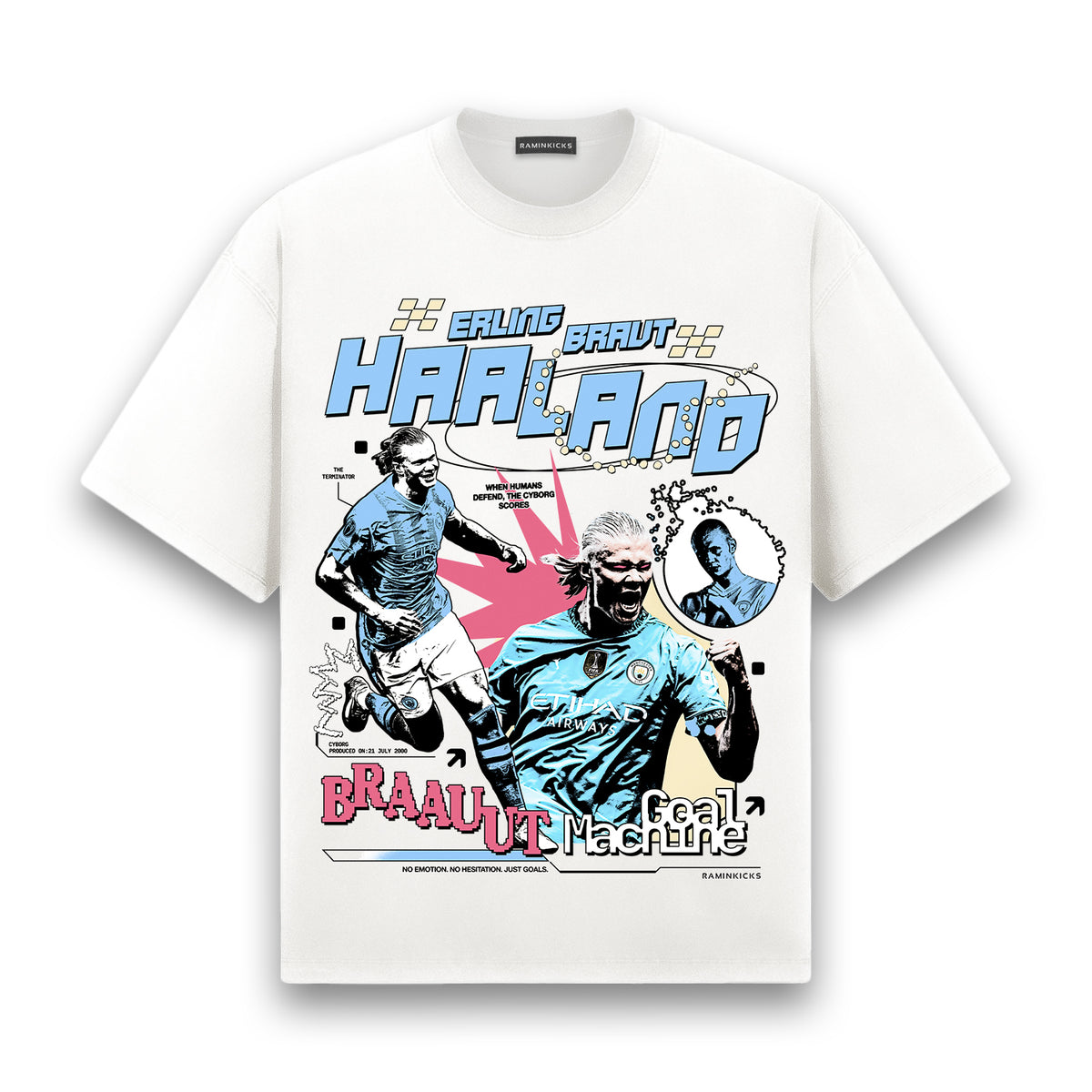 ERLING HAALAND (CYBORG) "T-SHIRT" product photo