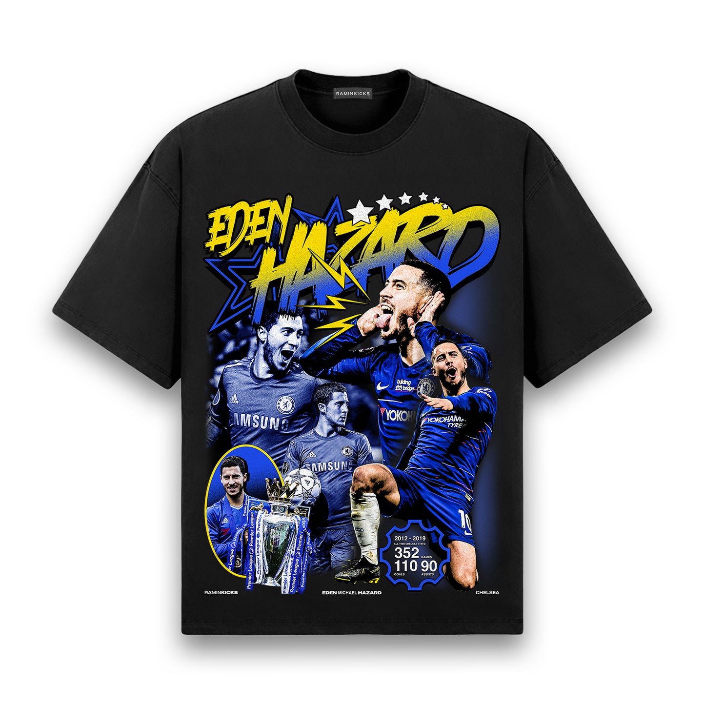 EDEN HAZARD (CHELSEA) "T-SHIRT"