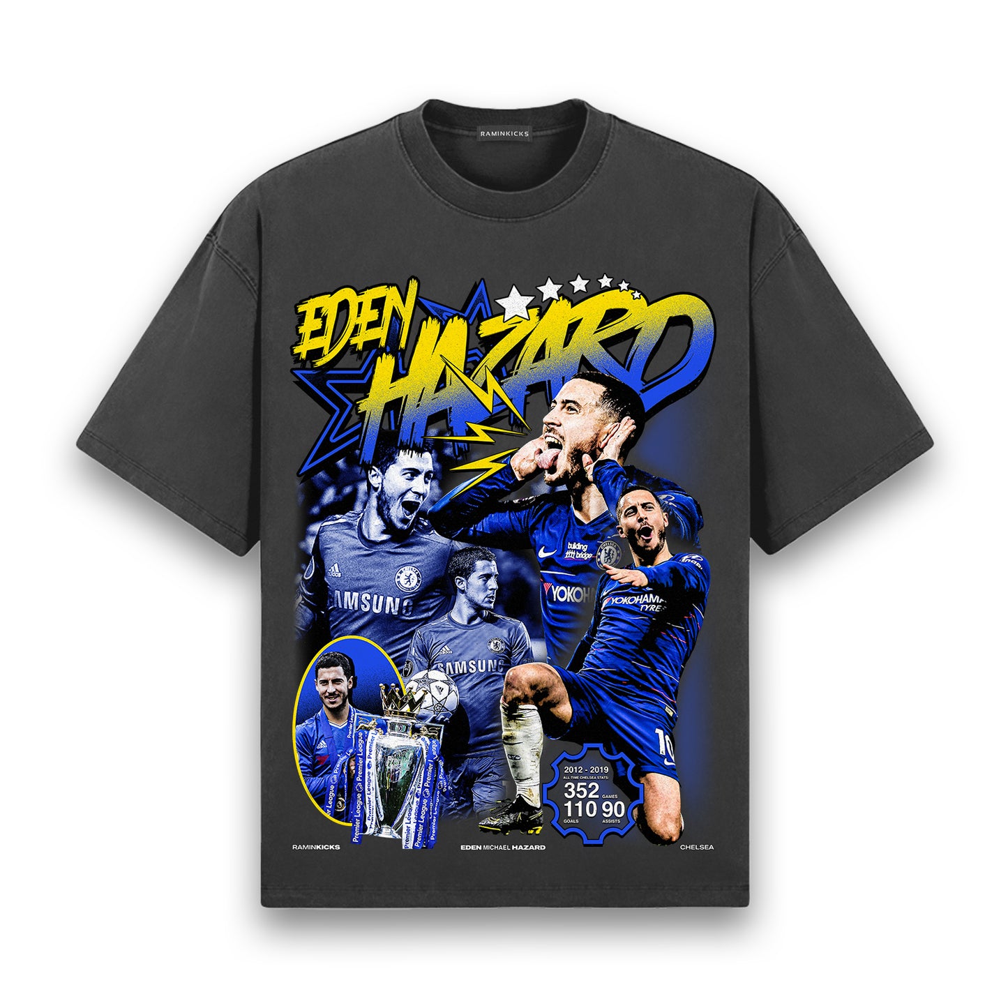 EDEN HAZARD (CHELSEA) "T-SHIRT"