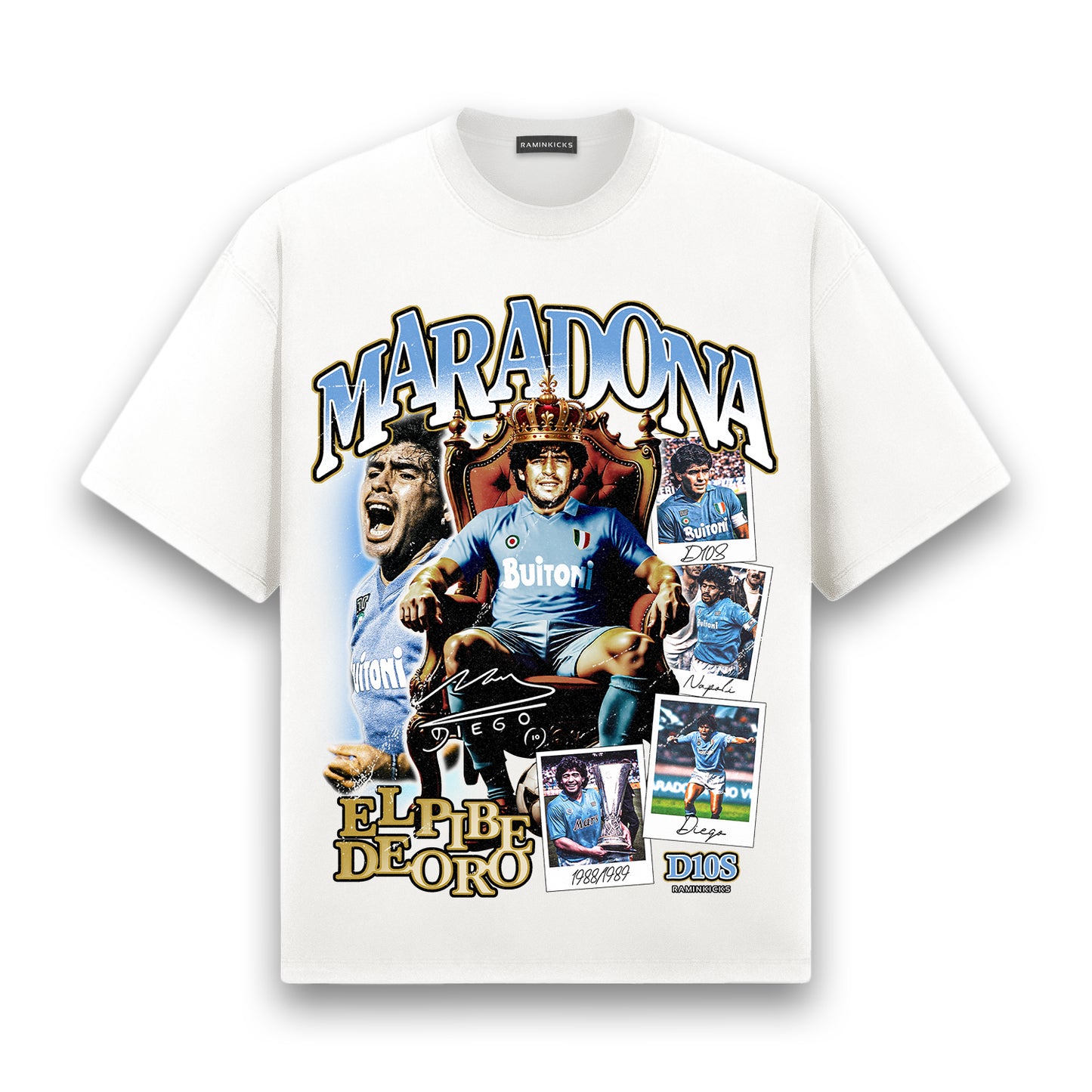 DIEGO MARADONA (NAPOLI) "T-SHIRT"