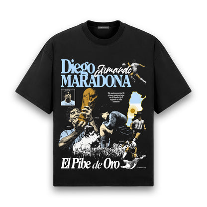 Diego Maradona El Pibe de Oro T-Shirt product photo