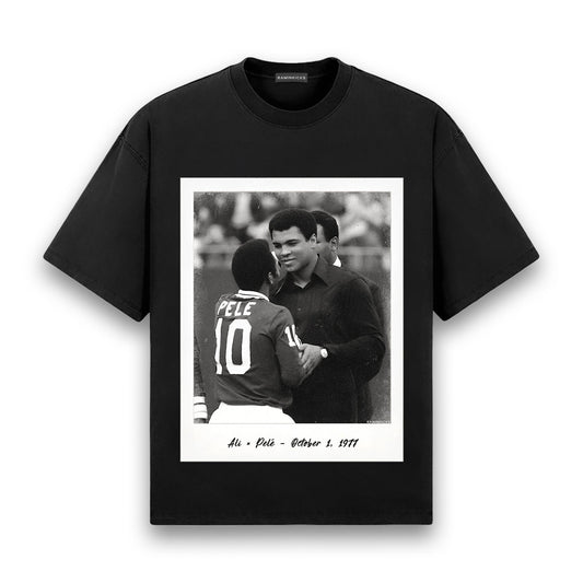 MUHAMMAD ALI x PELÉ POLAROID (1977) "T-SHIRT"