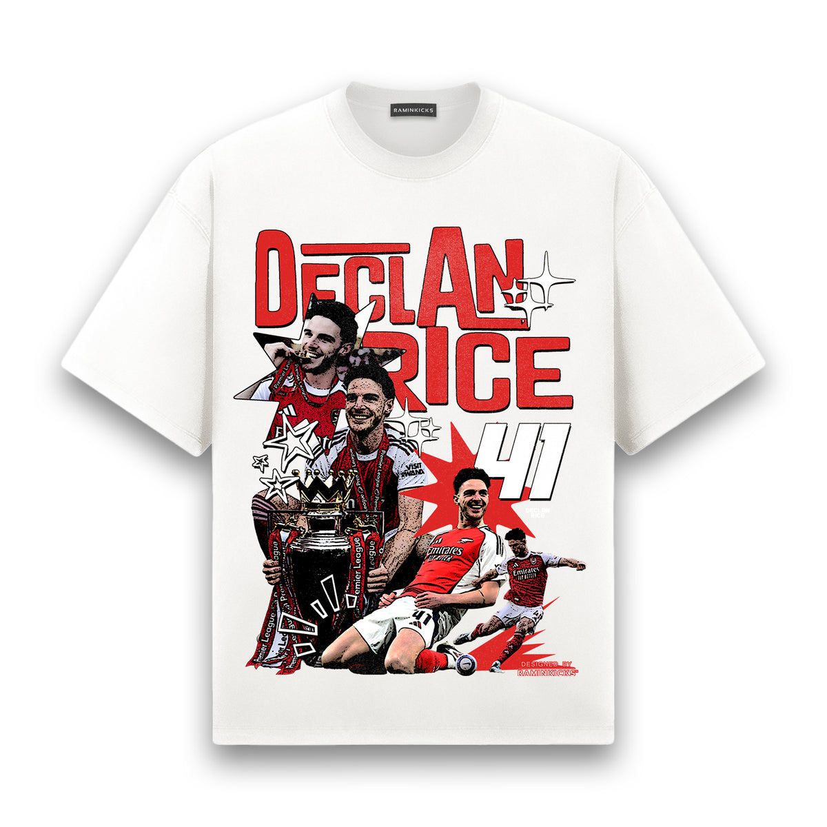 DECLAN RICE (ARSENAL) "T-SHIRT" product photo