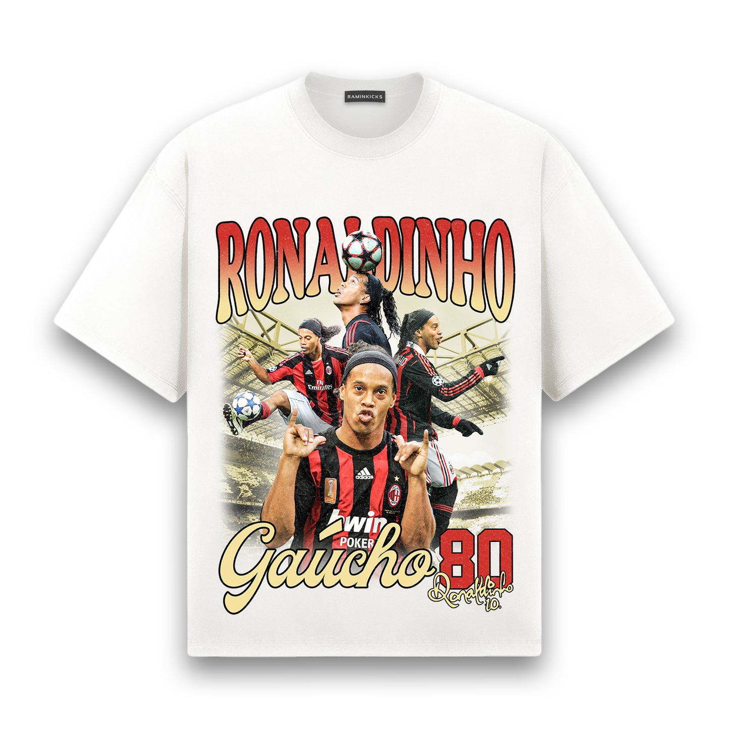 RONALDINHO (AC MILAN) "T-SHIRT"