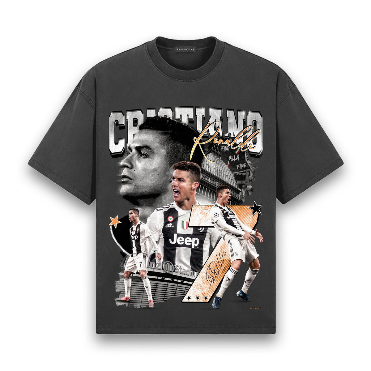 CRISTIANO RONALDO (BIANCONERI) "T-SHIRT" product photo