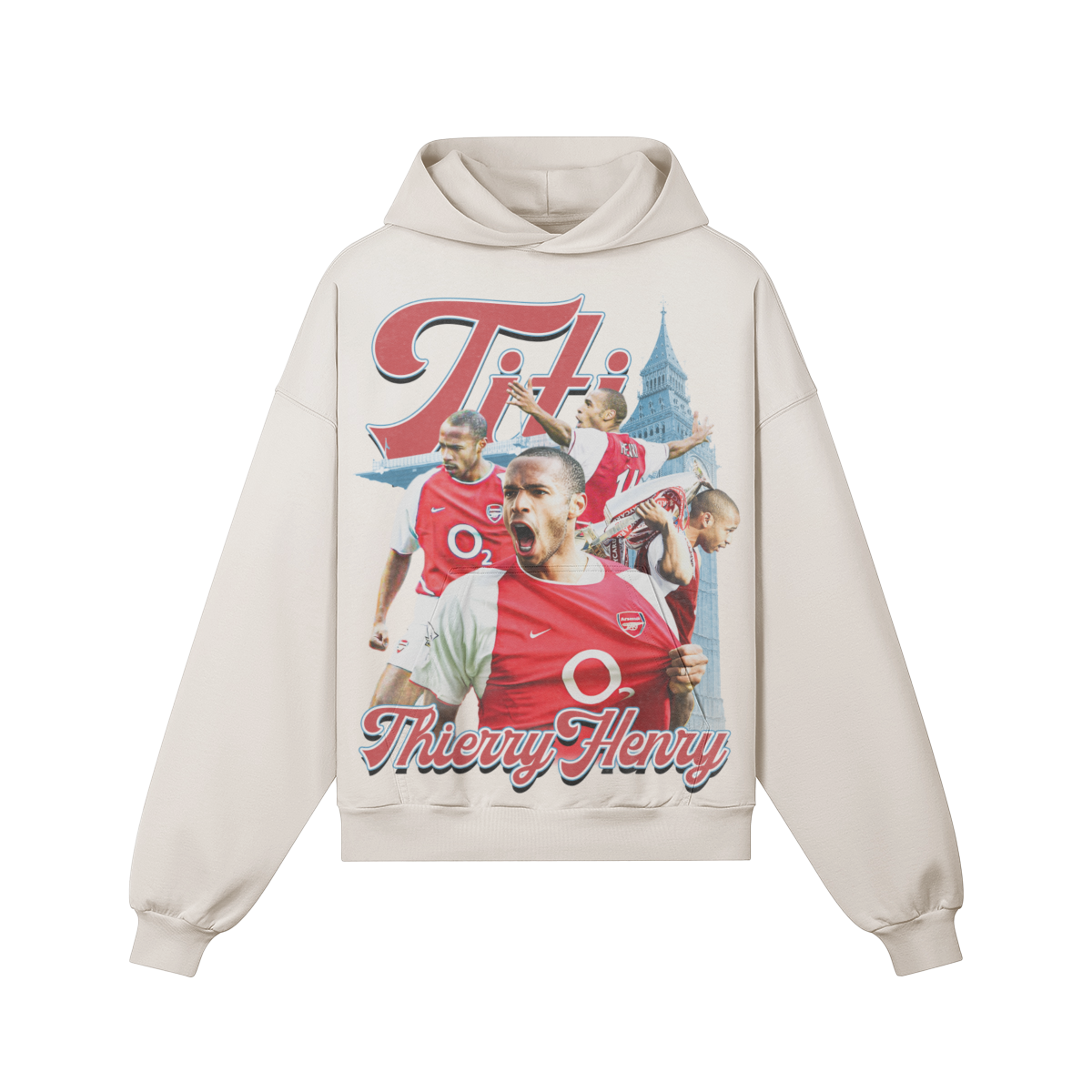 Light Beige Thierry Henry Hoodie product photo