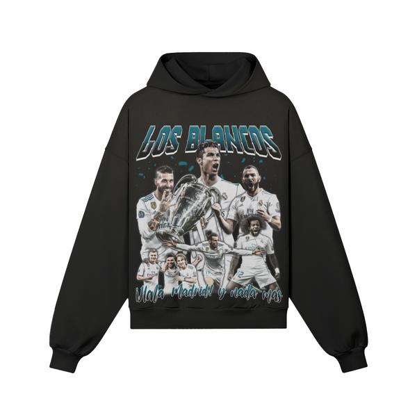 Black Los Blancos Hoodie product photo