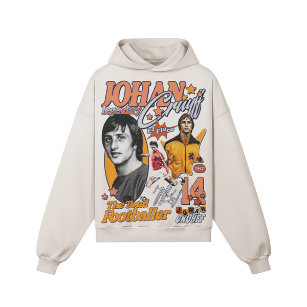 Light Beige Johan Cruyff Hoodie product photo