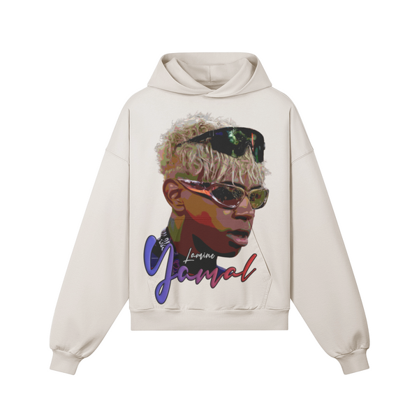 Light Beige Lamine Yamal Hoodie product photo