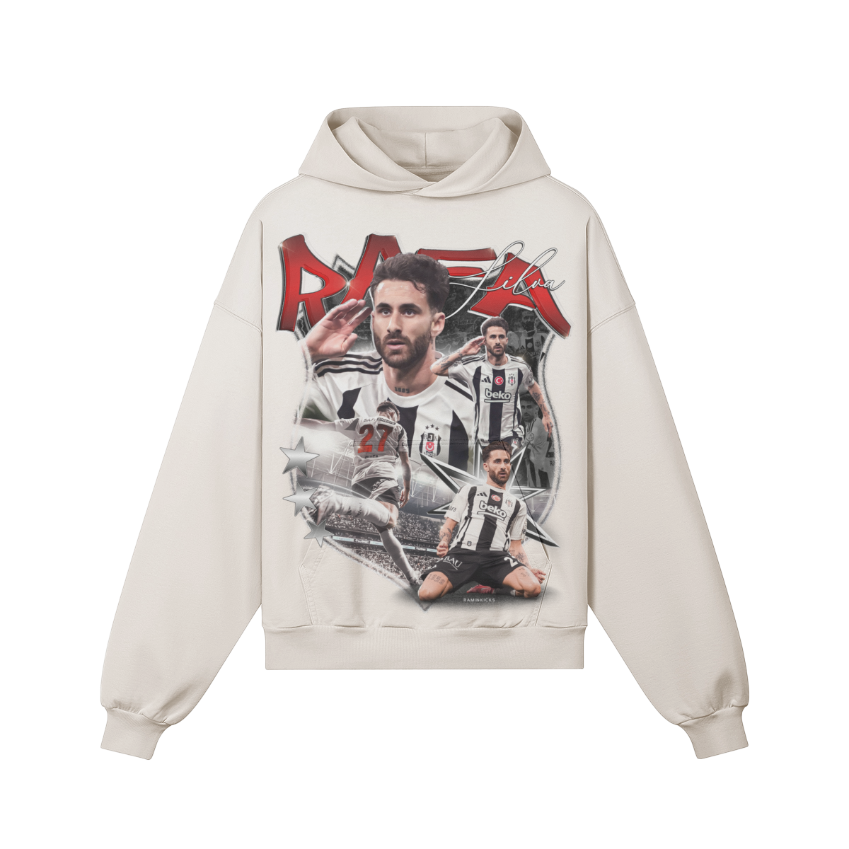 Light Beige Rafa Silva Beşiktaş Hoodie product photo