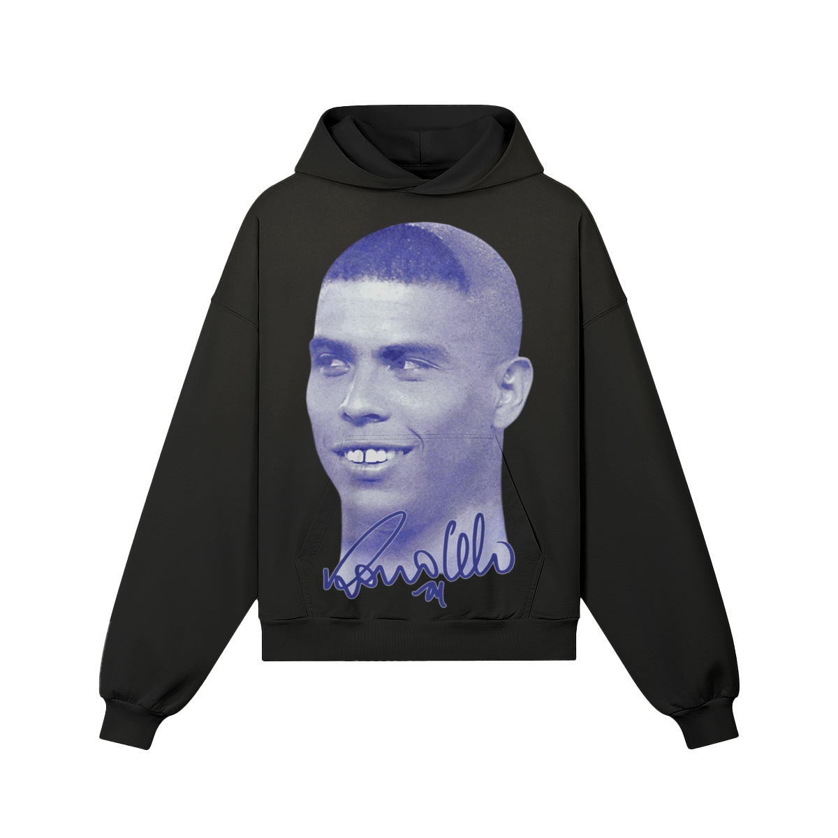 Black Ronaldo Hoodie product photo