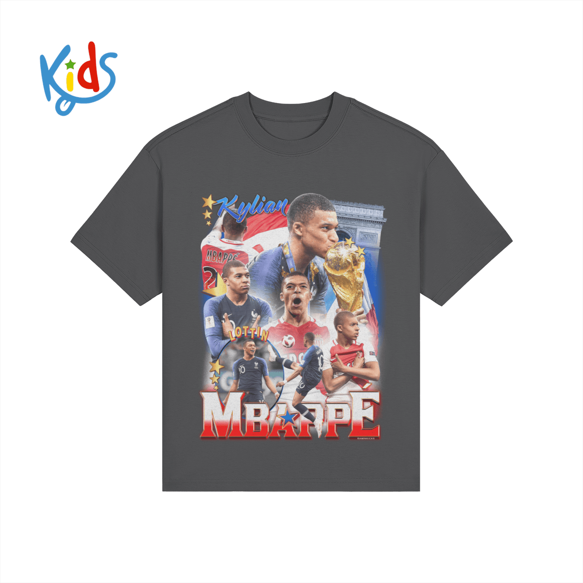 Kylian Mbappe Kids Tee product photo