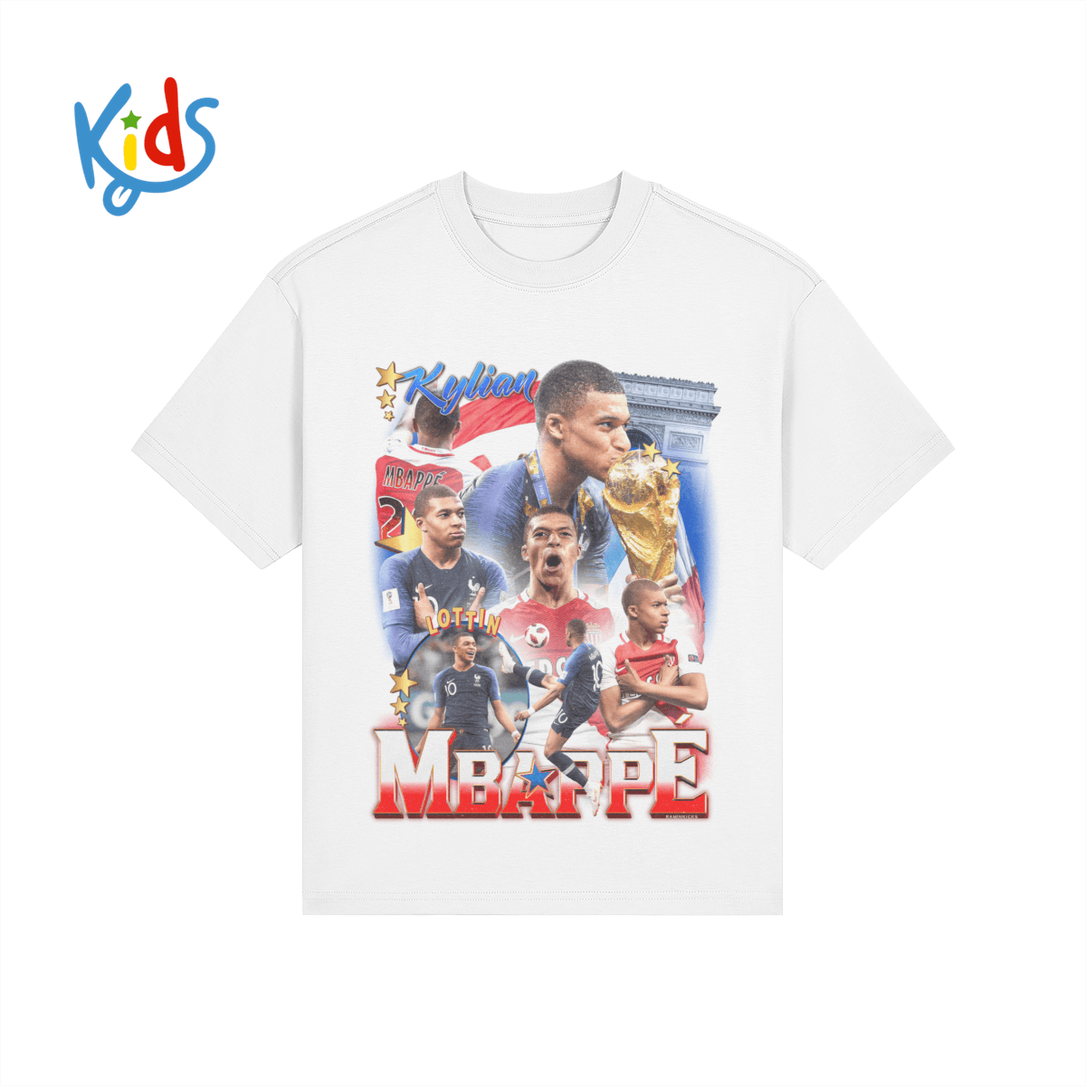 Kylian Mbappe Kids Tee product photo