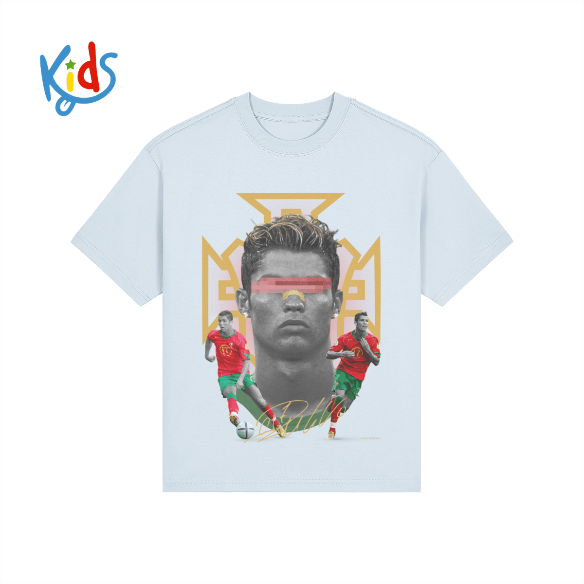 Cristiano Ronaldo 2004 Kids Tee product photo