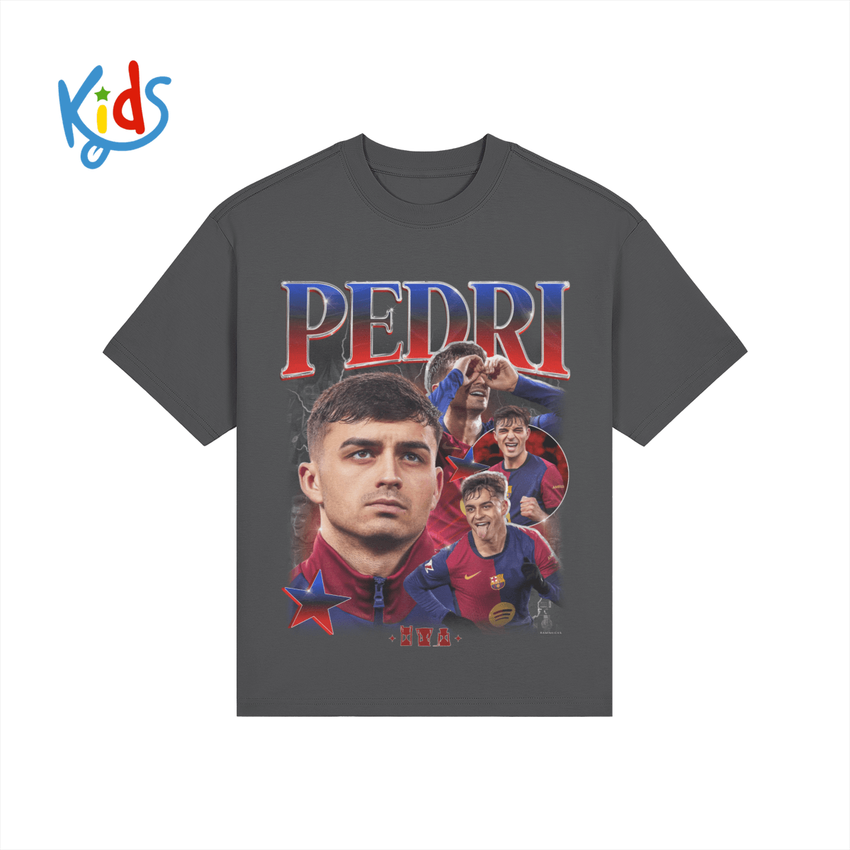 Dark gray PEDRI "KIDS" product photo