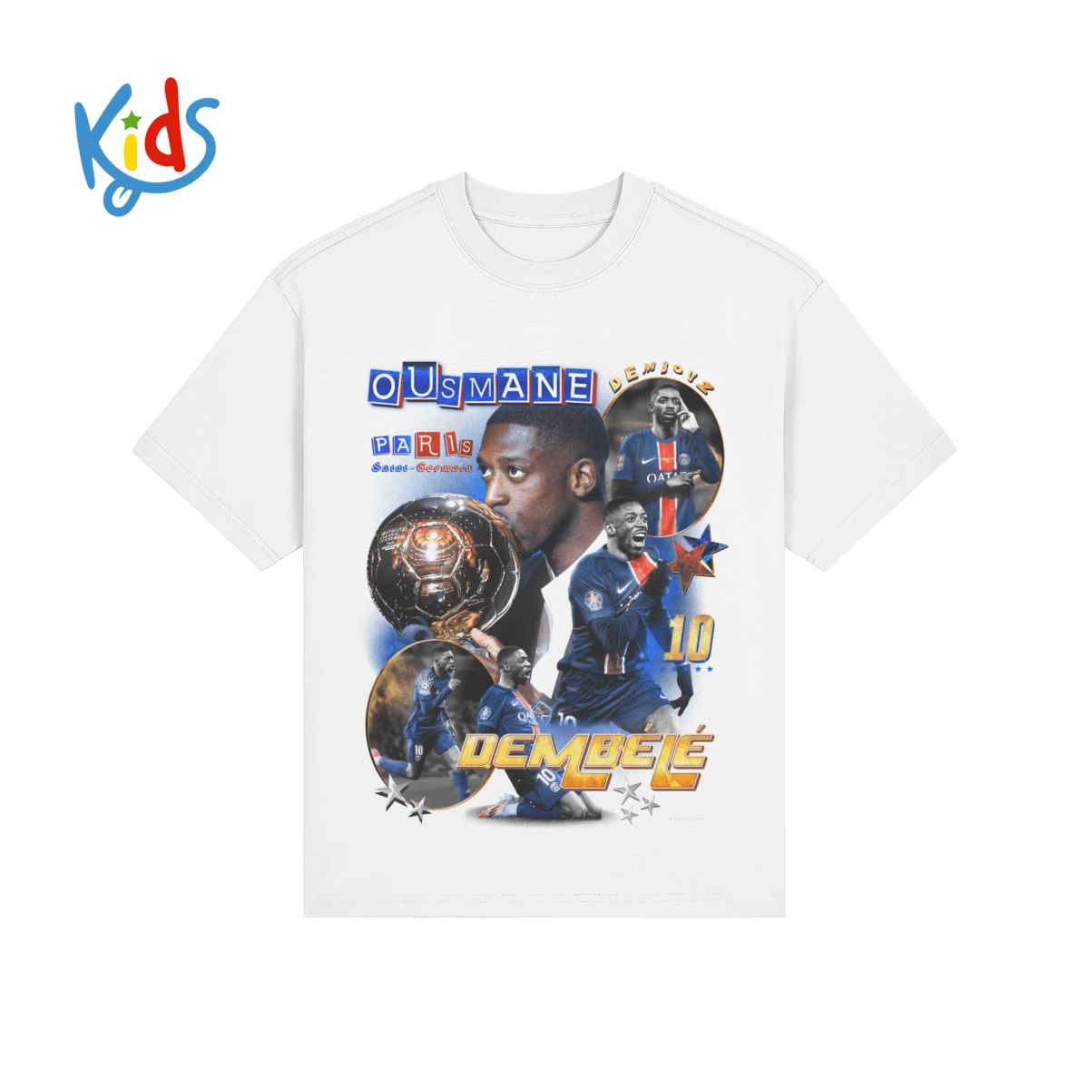 White OUSMANE DEMBELE "KIDS" product photo
