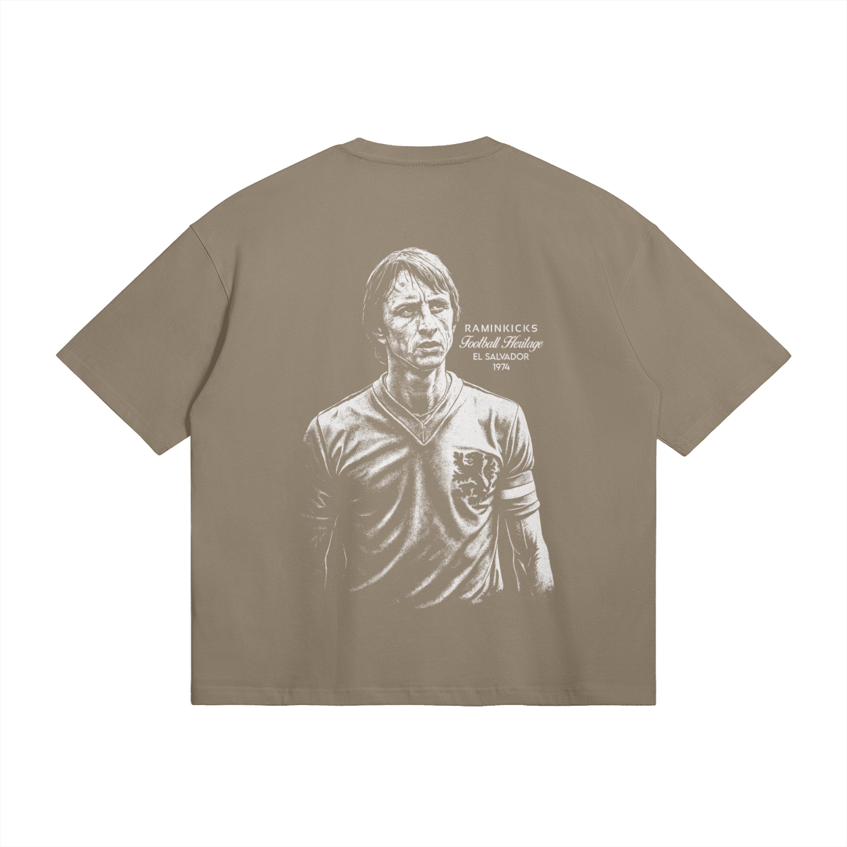 Khaki FOOTBALL HERITAGE (CRUYFF) "T-SHIRT" product photo