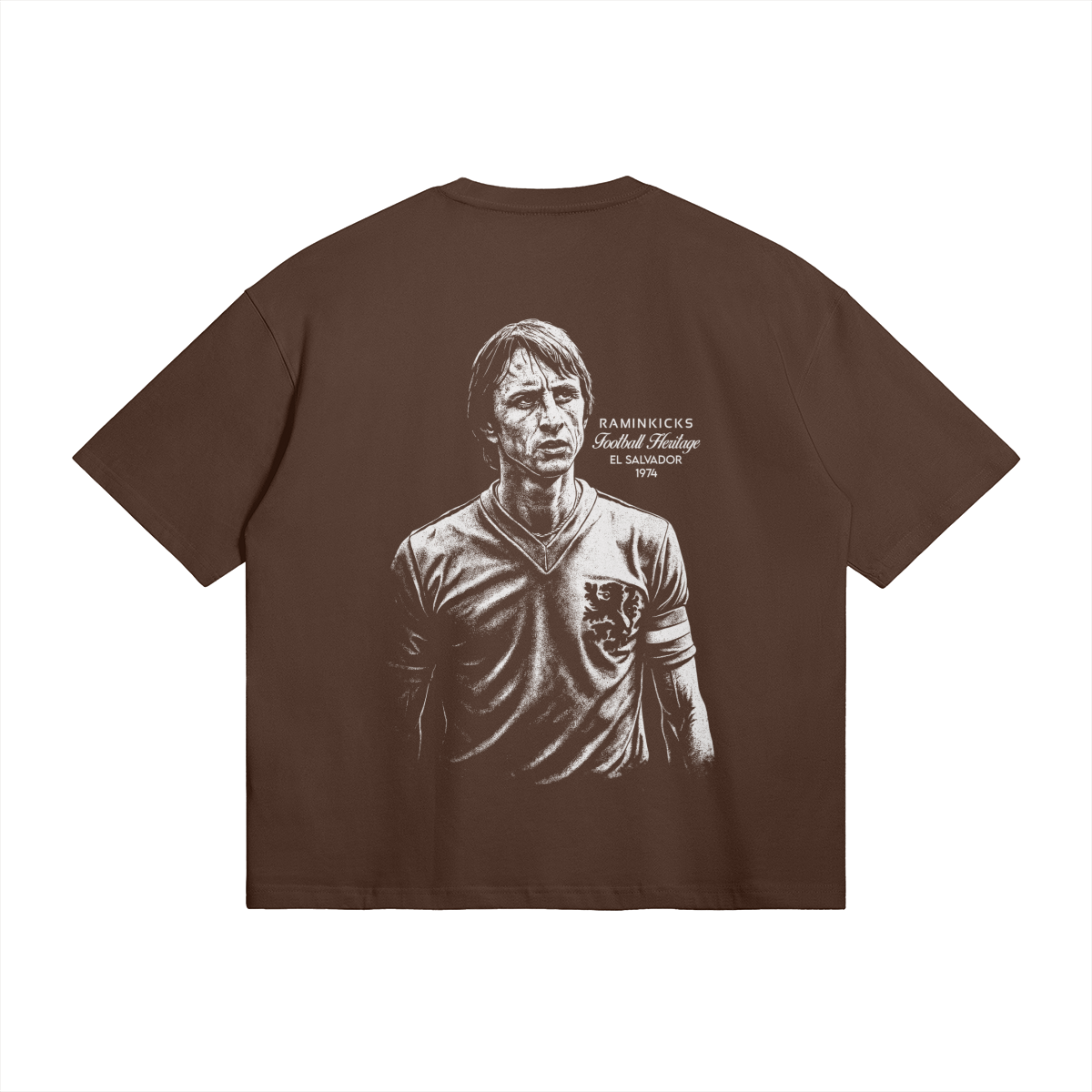 Dark Brown FOOTBALL HERITAGE (CRUYFF) "T-SHIRT" product photo