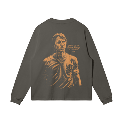 FOOTBALL HERITAGE (CRUYFF) "LONGSLEEVE" product photo - Back View
