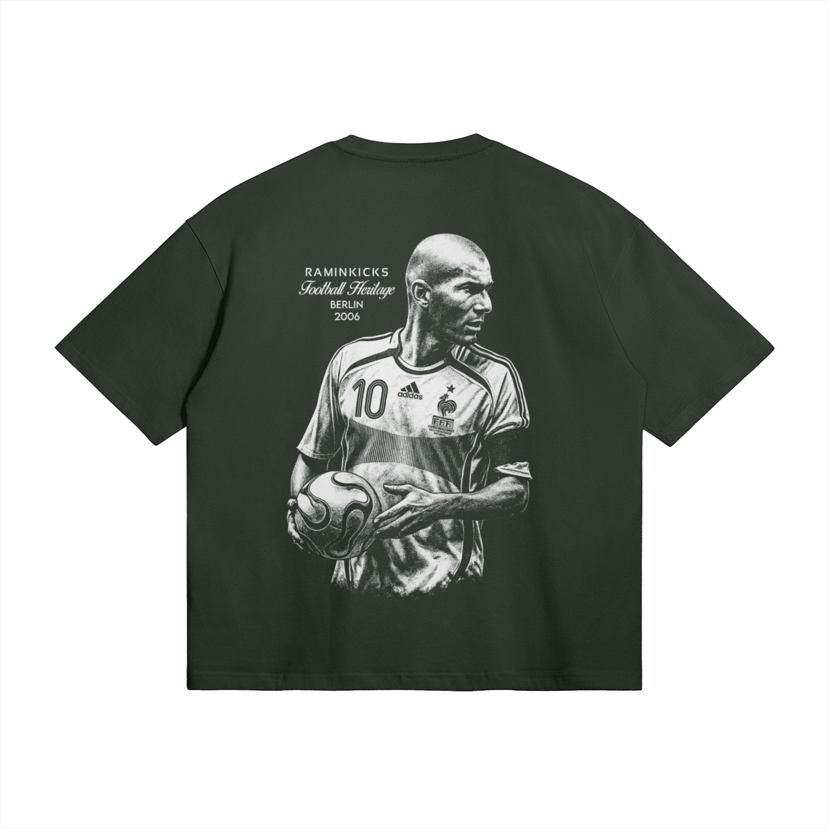 FOOTBALL HERITAGE (ZIDANE) "T-SHIRT" product photo