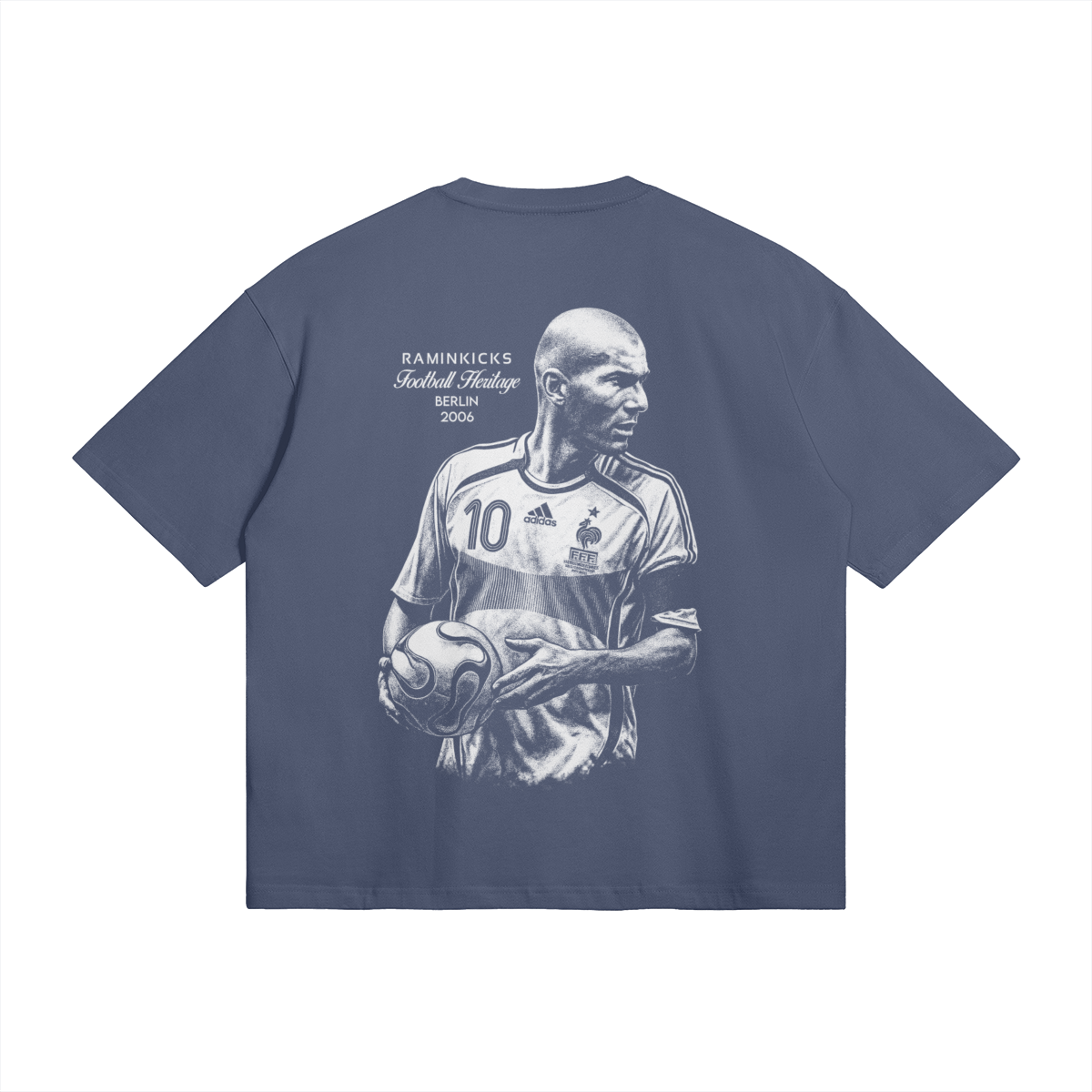 FOOTBALL HERITAGE (ZIDANE) "T-SHIRT" product photo