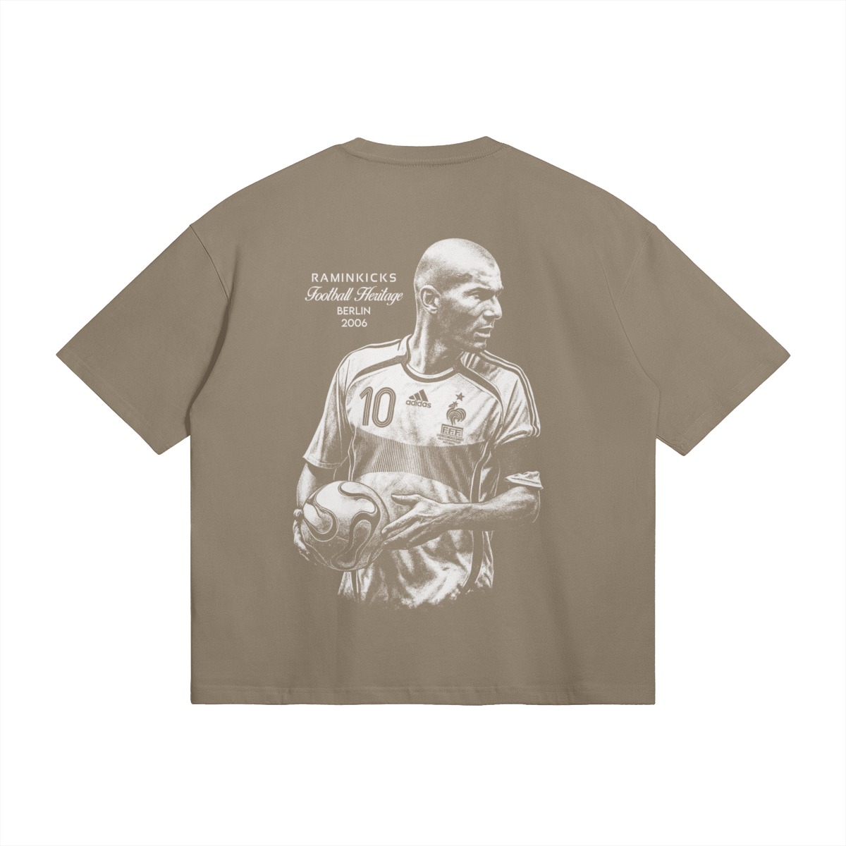 FOOTBALL HERITAGE (ZIDANE) "T-SHIRT" product photo
