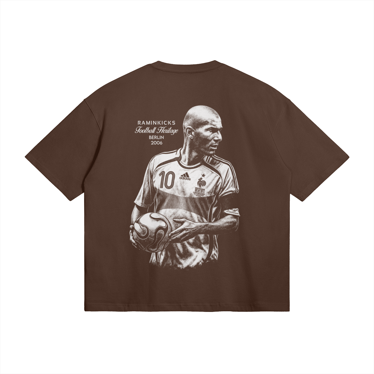 FOOTBALL HERITAGE (ZIDANE) "T-SHIRT" product photo