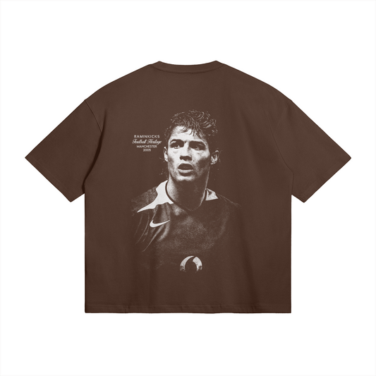 FOOTBALL HERITAGE (CRISTIANO RONALDO) "T-SHIRT" product photo - Back View