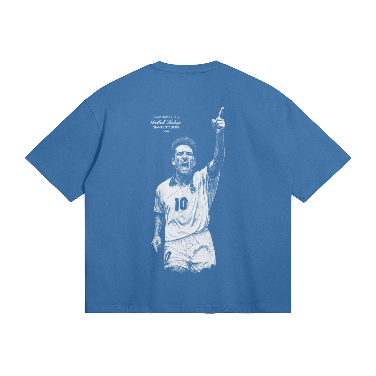 FOOTBALL HERITAGE (BAGGIO) "T-SHIRT" product photo - Back View