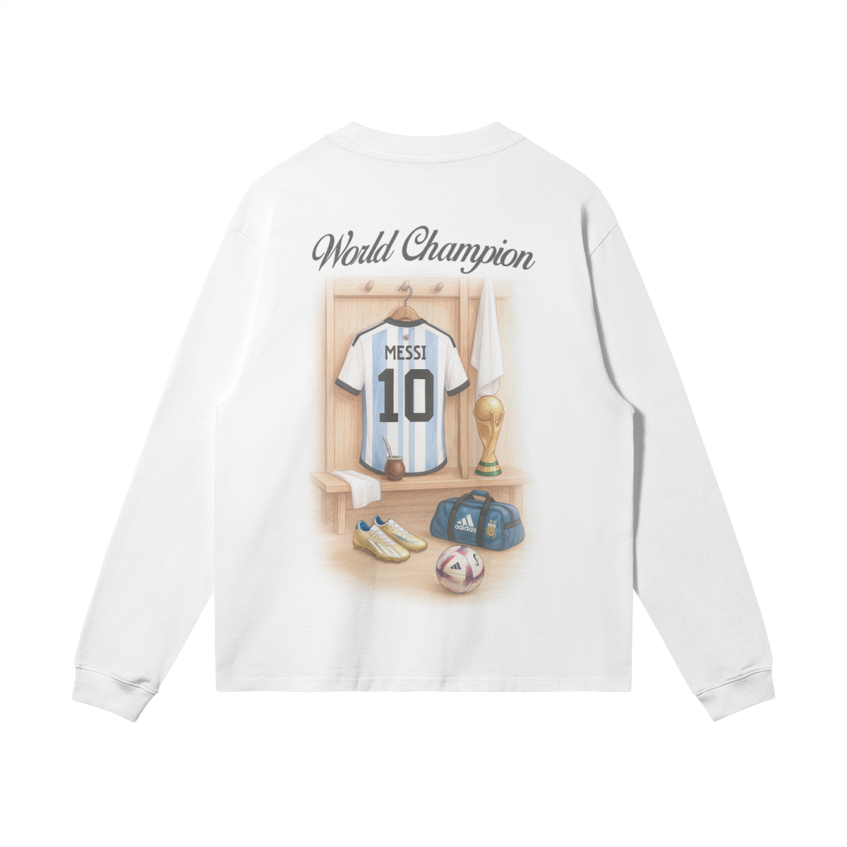 WORLD CHAMPION (LIONEL MESSI) T-Shirt product photo