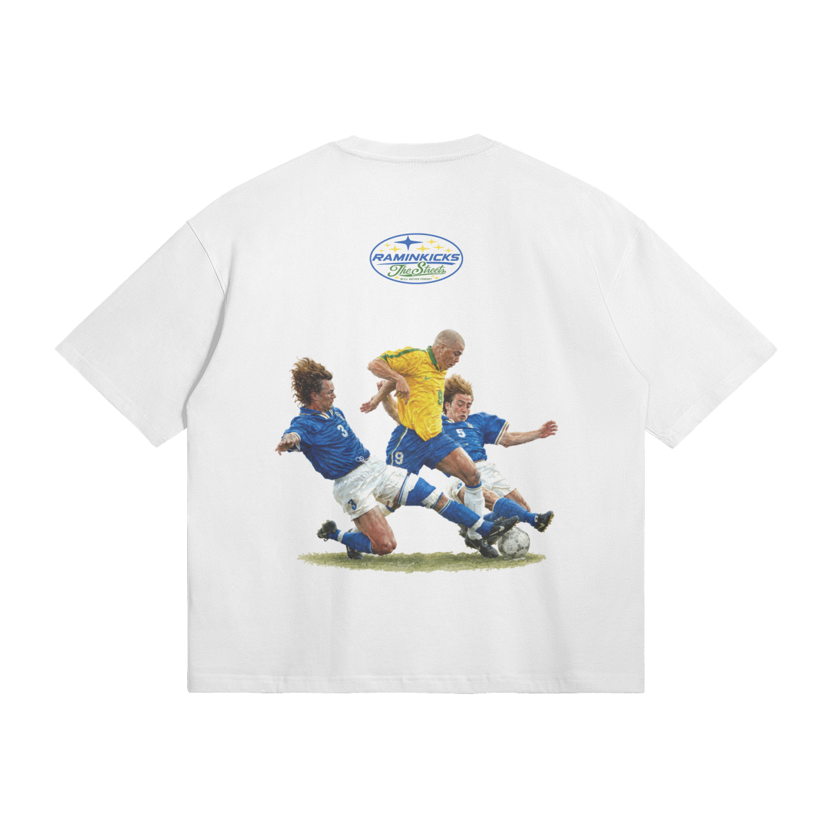 FOOTBALL HERITAGE THE STREETS WILL NEVER FORGET product photo - Back View