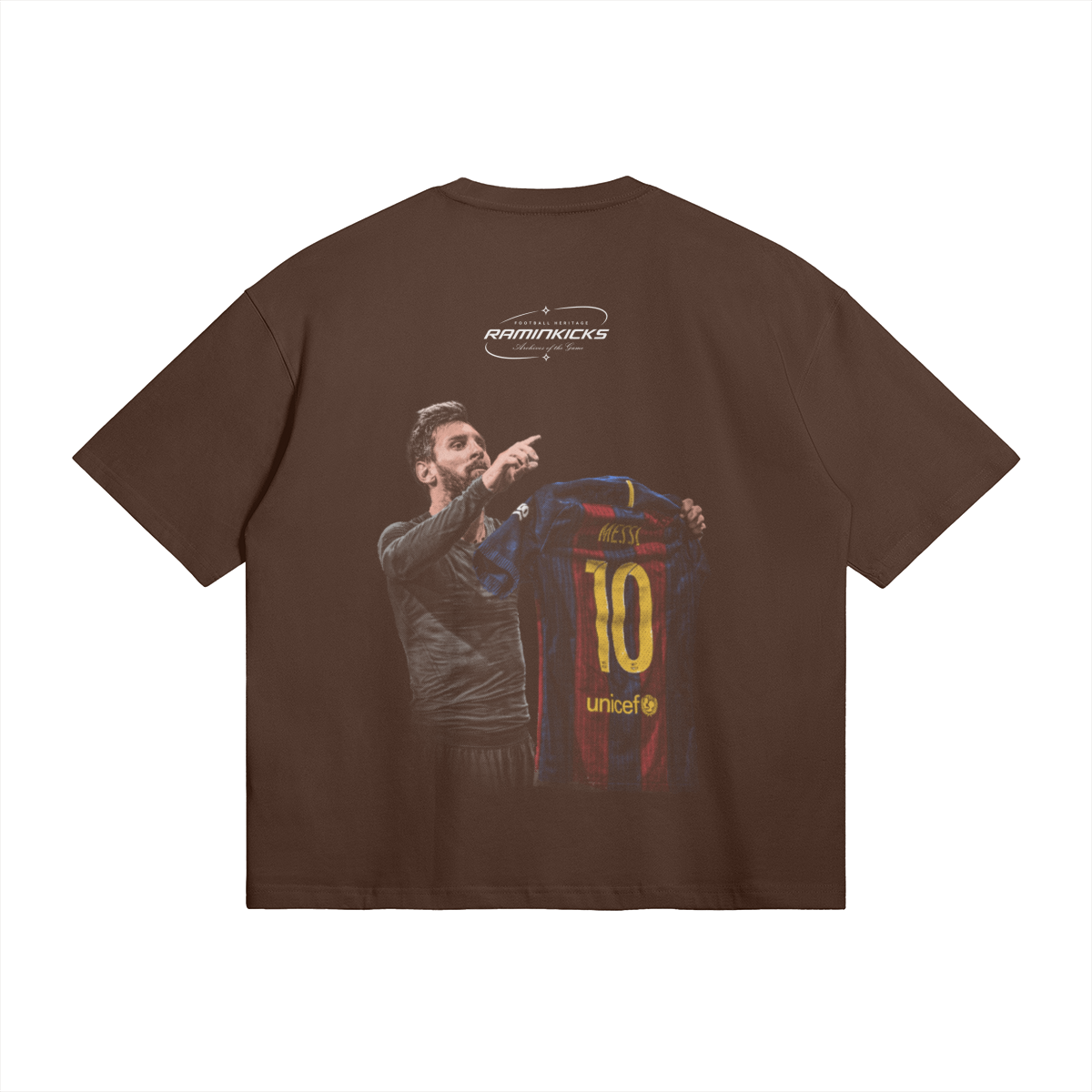 FOOTBALL HERITAGE MESSI AT THE BERNABÉU product photo